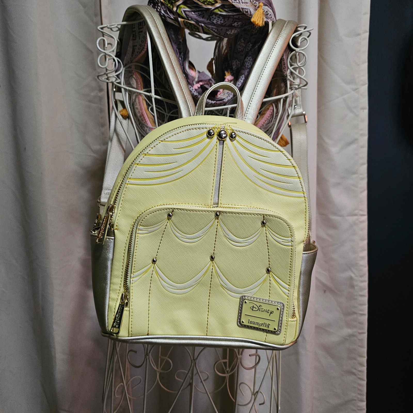 Loungefly disney Belle dress backpack