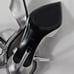 Calvin Klein Dantel Metallic Silver Pumps Closed Pointed Toe Size 7 M NEW