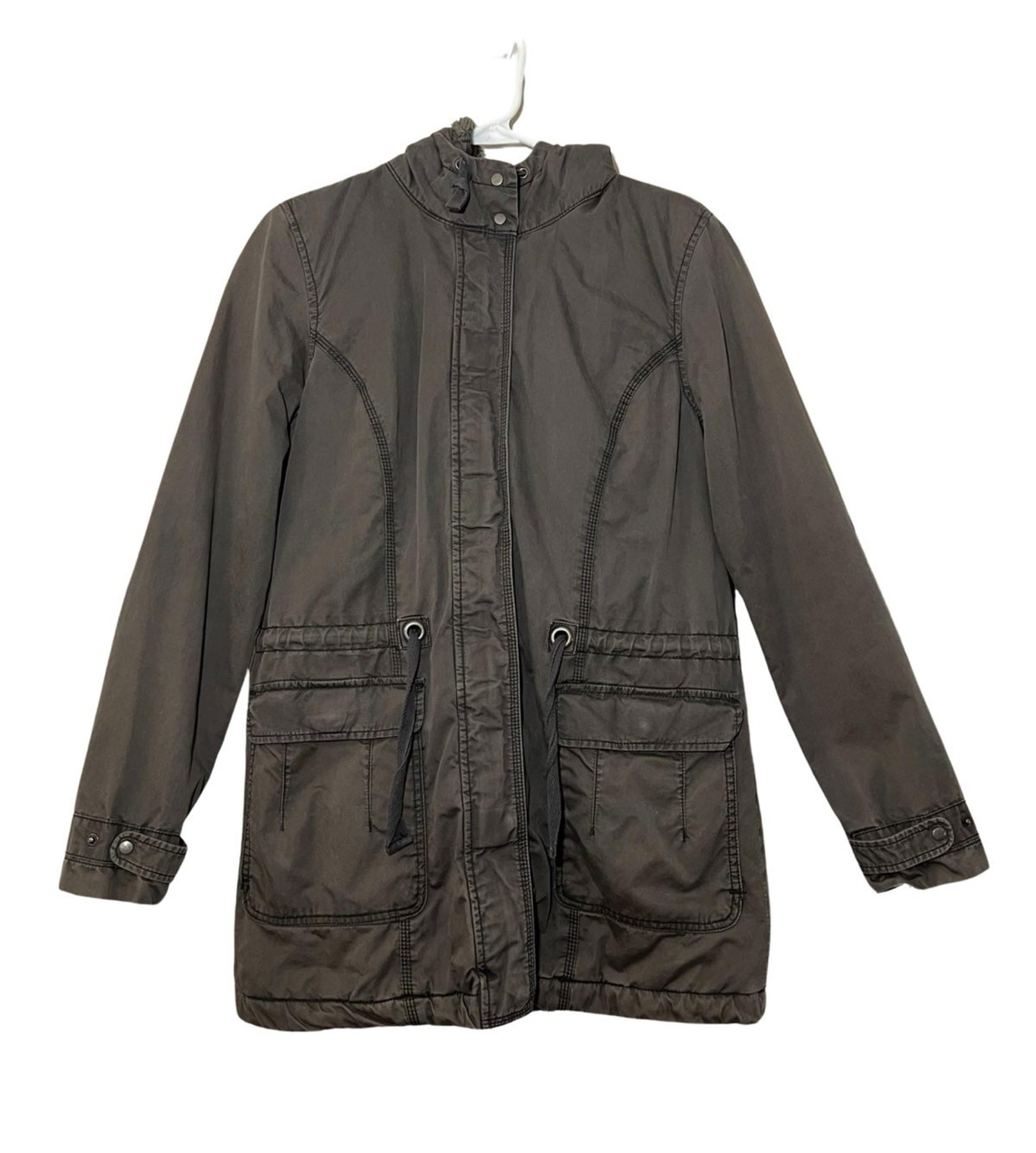GAP WOMEN GREEN OLIVE COLOR PARKA SIZE S