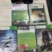 Xbox 360 S 320GB Black Console w/ 2 controllers, Kinect motion Sensor 8 Games y