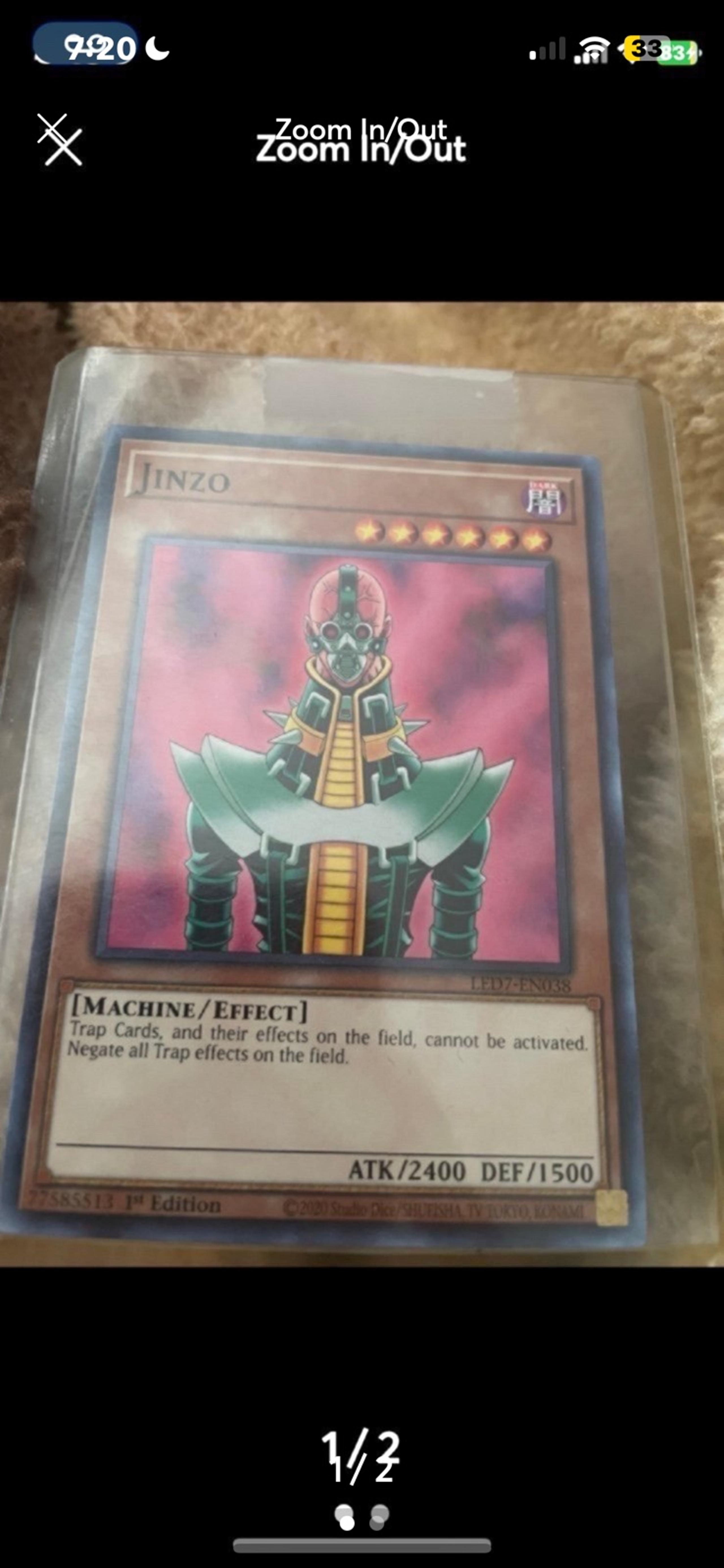 Yugioh Jinzo