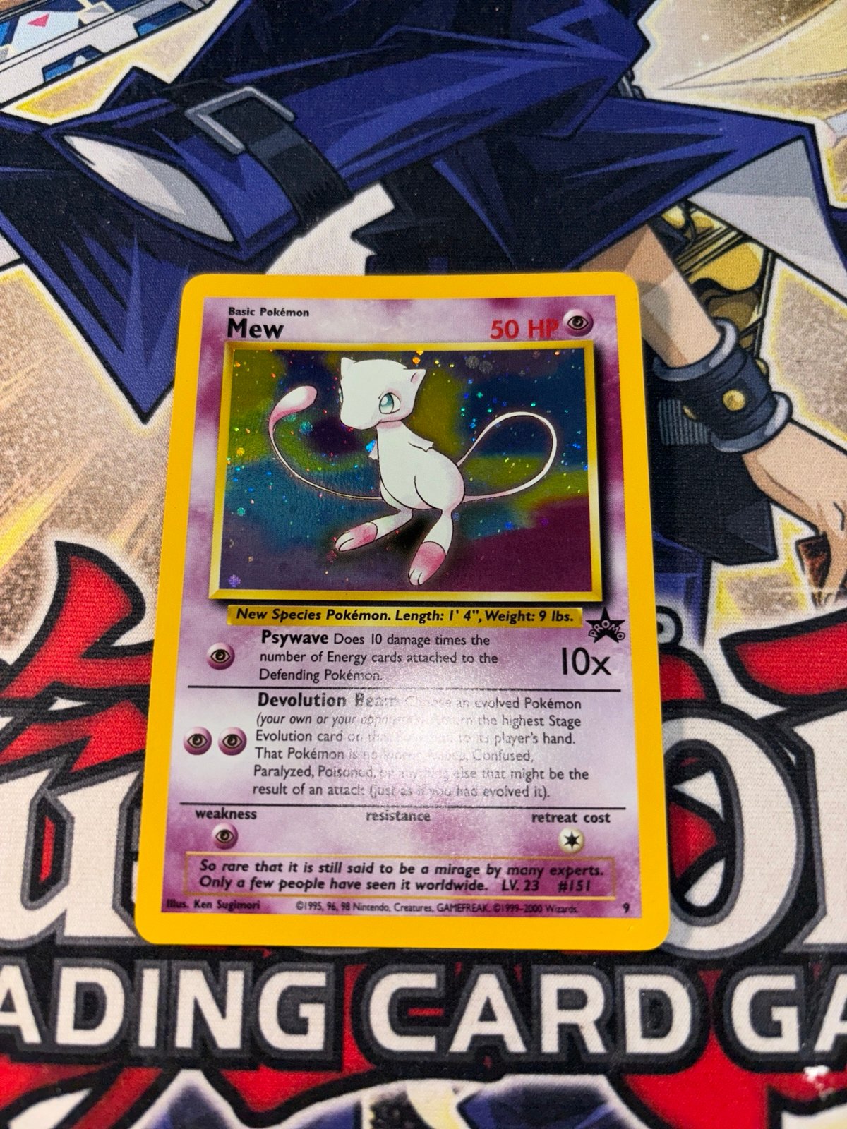 Pokemon Holo Mew Black Star promo