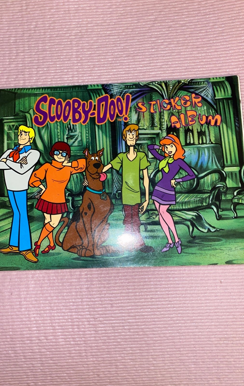 Vintage sticker Album scooby-doo