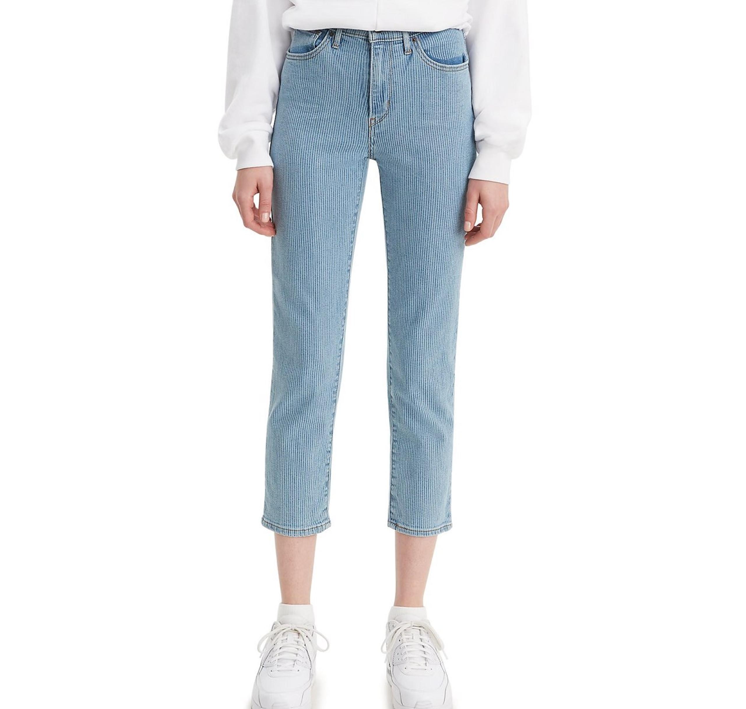 Levi’s High Rise Straight Cropped Jeans