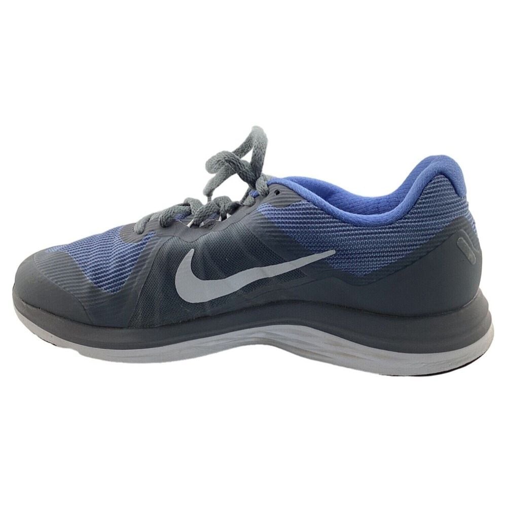 Nike Dual Fusion X2 Running Shoes Women Size 7.5 Gray/Blue Sneakers