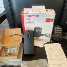 Honeywell Safes & Door Locks - 8734401 Electronic Entry Lever Door Lock, Oil Rub