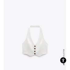 Zara Halter Vest