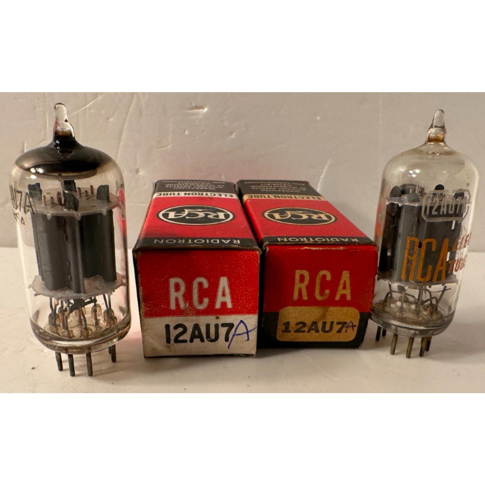 RCA 12AU7A Vacuum Radio Audio Amplifier Tube Lot of 2