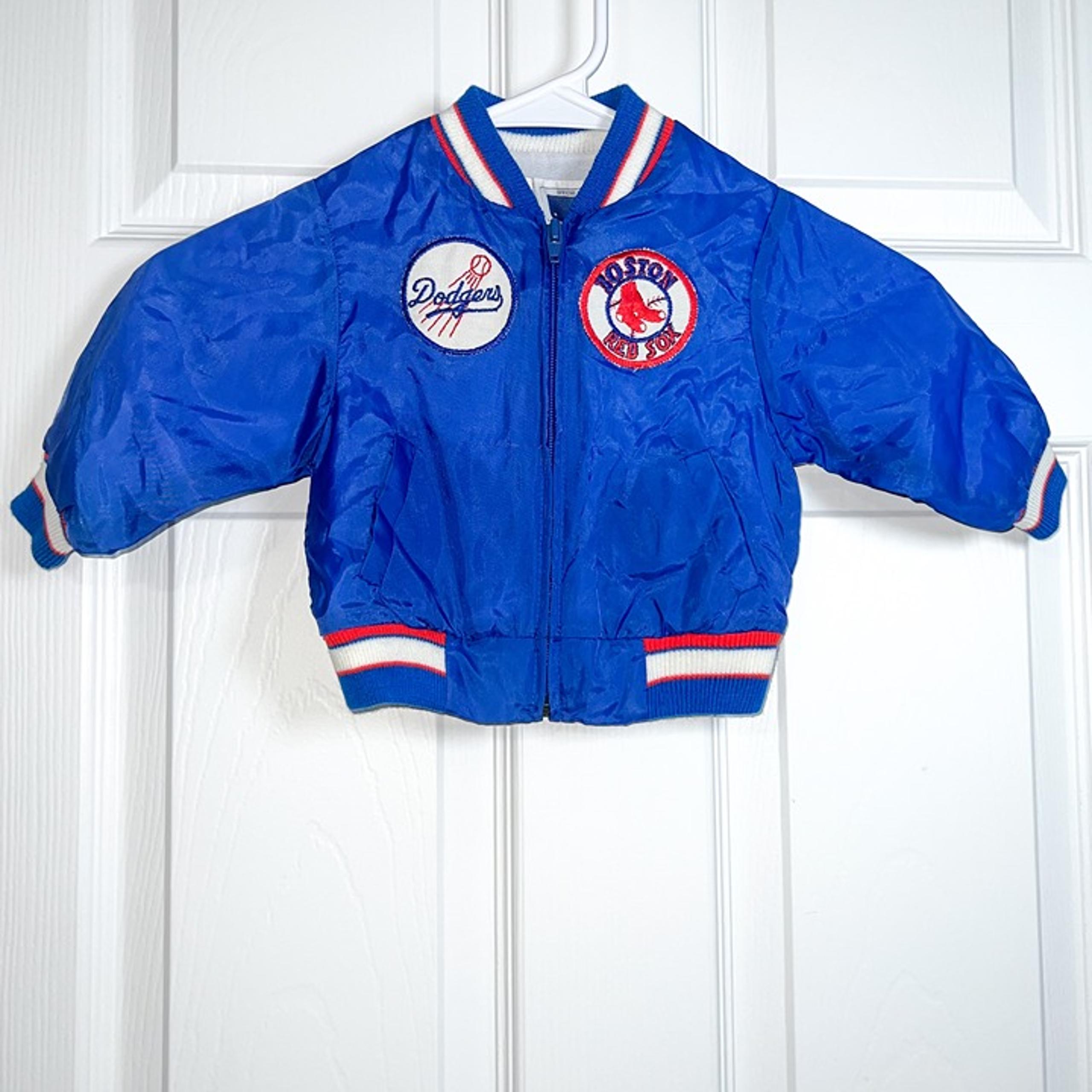 Baby Vintage MLB Track Jacket with Patches Size 12M