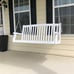 NEW 48 Wood Porch Hanging Bench Chair Furniture for Deck, 500lb Weight Capacity