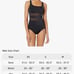 Nike NWT Mesh V-Back One Piece Swimsuit