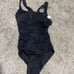 Nike NWT Mesh V-Back One Piece Swimsuit