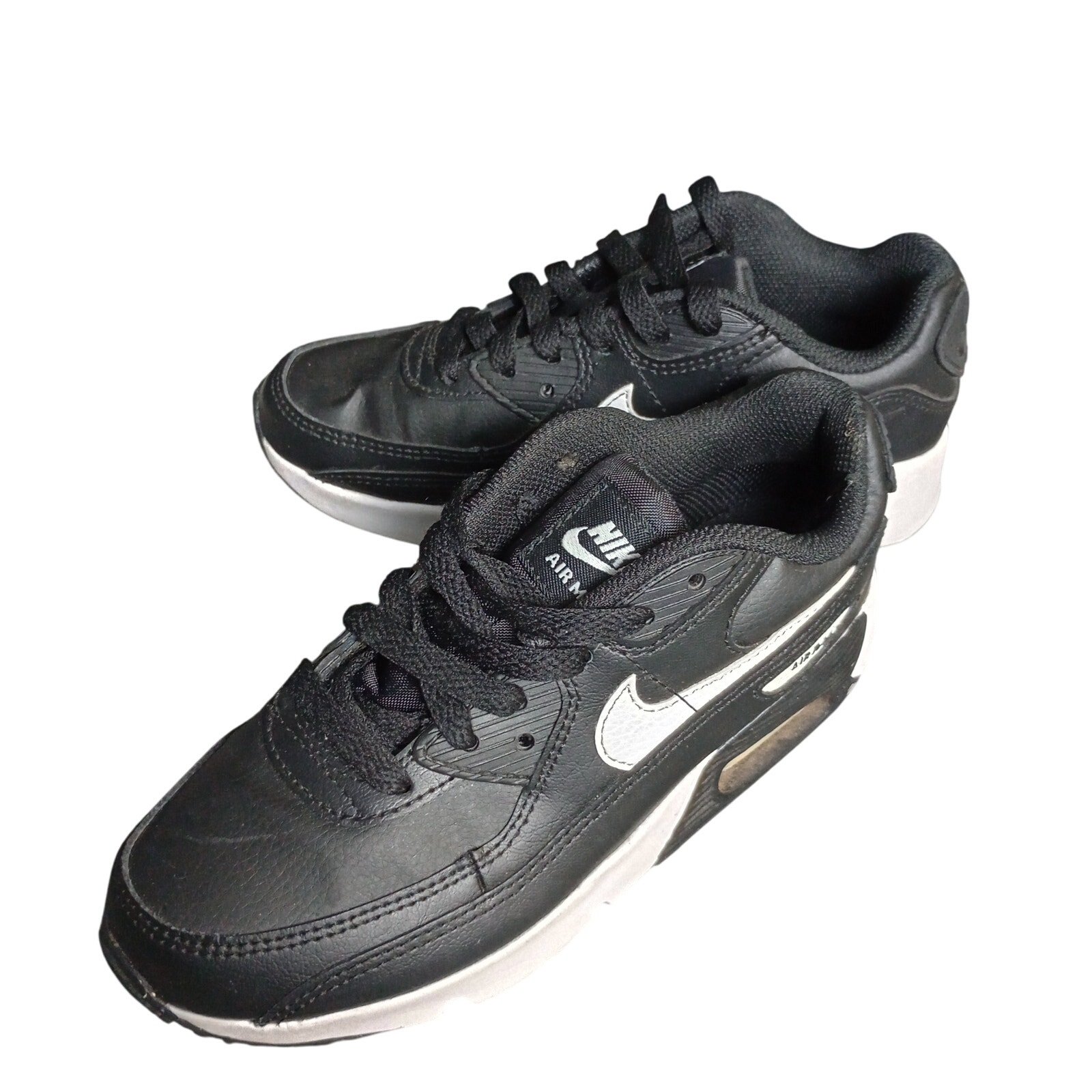 Nike Air Max 90 Youth Athletic Sneakers Black