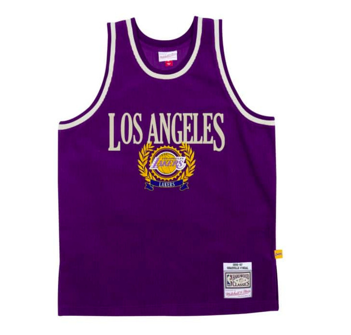 Mitchell & Ness Shaquille O'neal Los Angeles Lakers 1996-97 The Council Jersey S