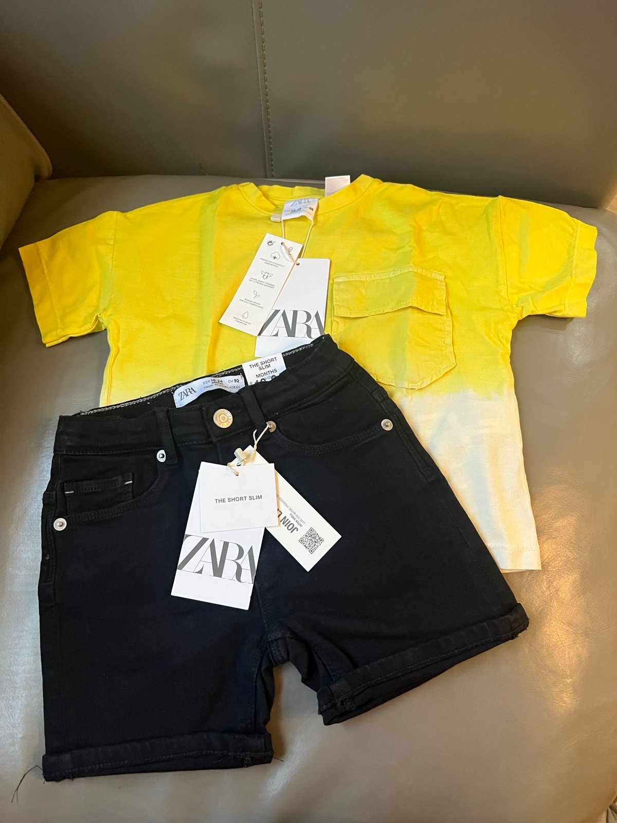 zara new sz 12-24 m set