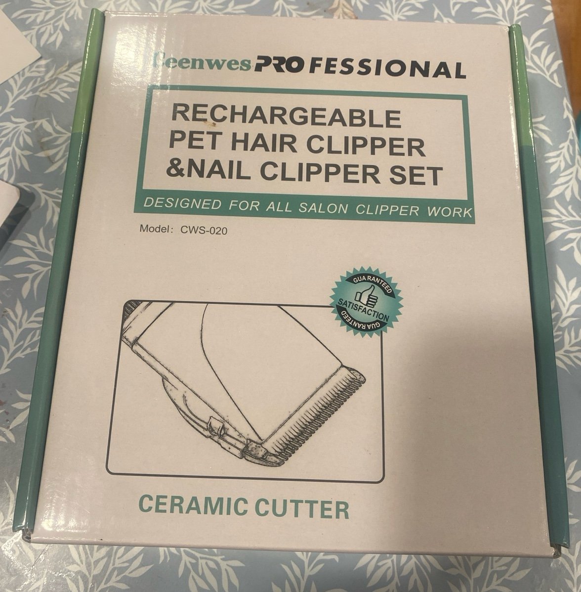 Pet Grooming Clipper Set
