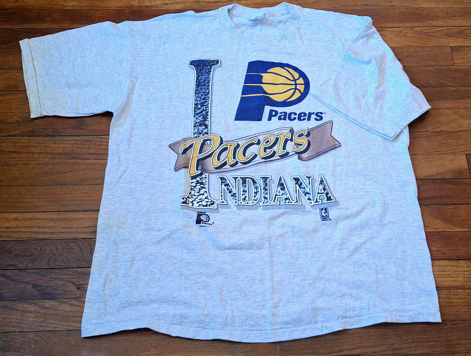 90s vintage Indiana Pacers single stitch tee size 2XL
