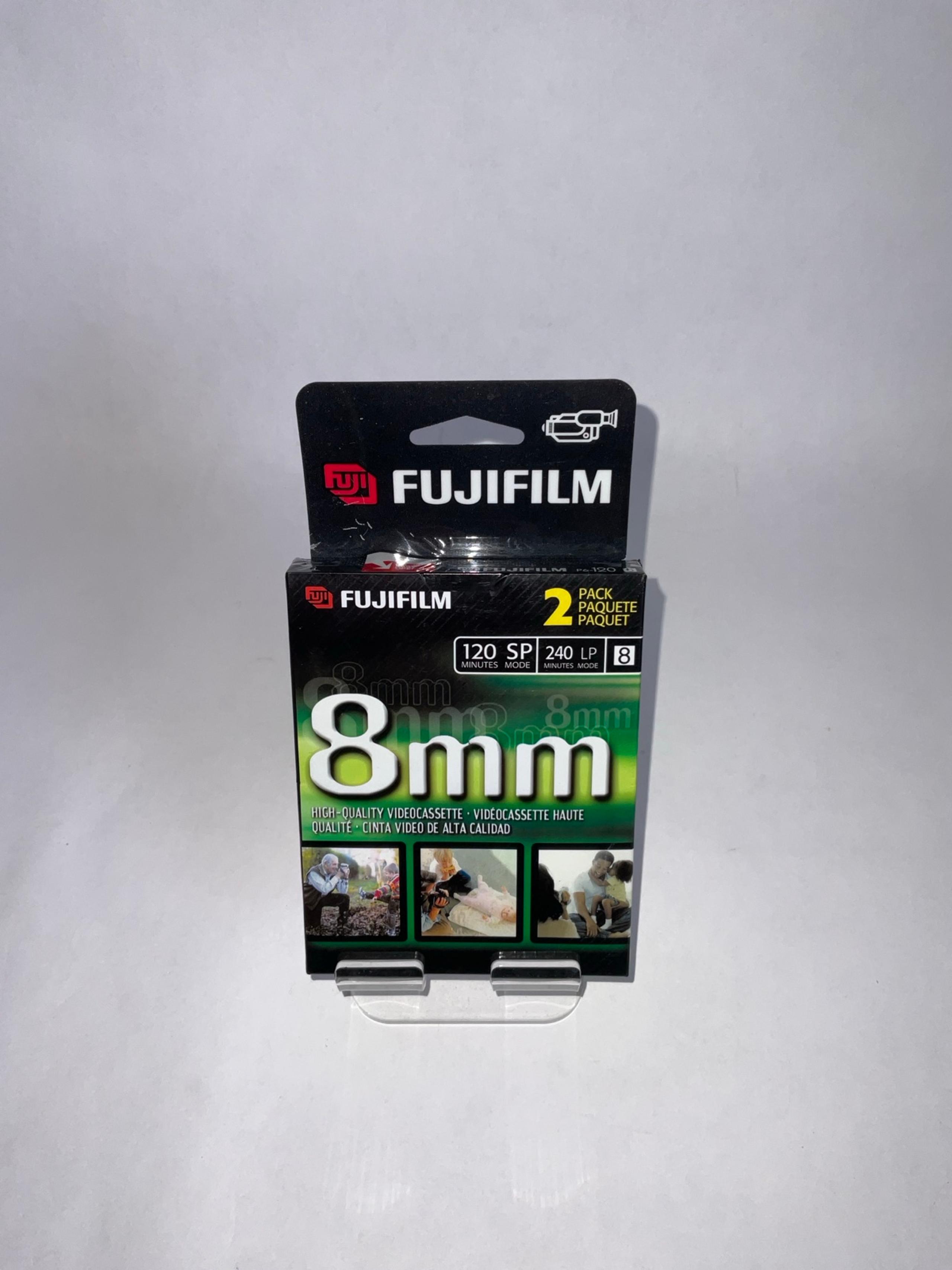 2 Pack - FujiFilm 8mm Videocassettes (120 Min) #P6-120 (Sealed)