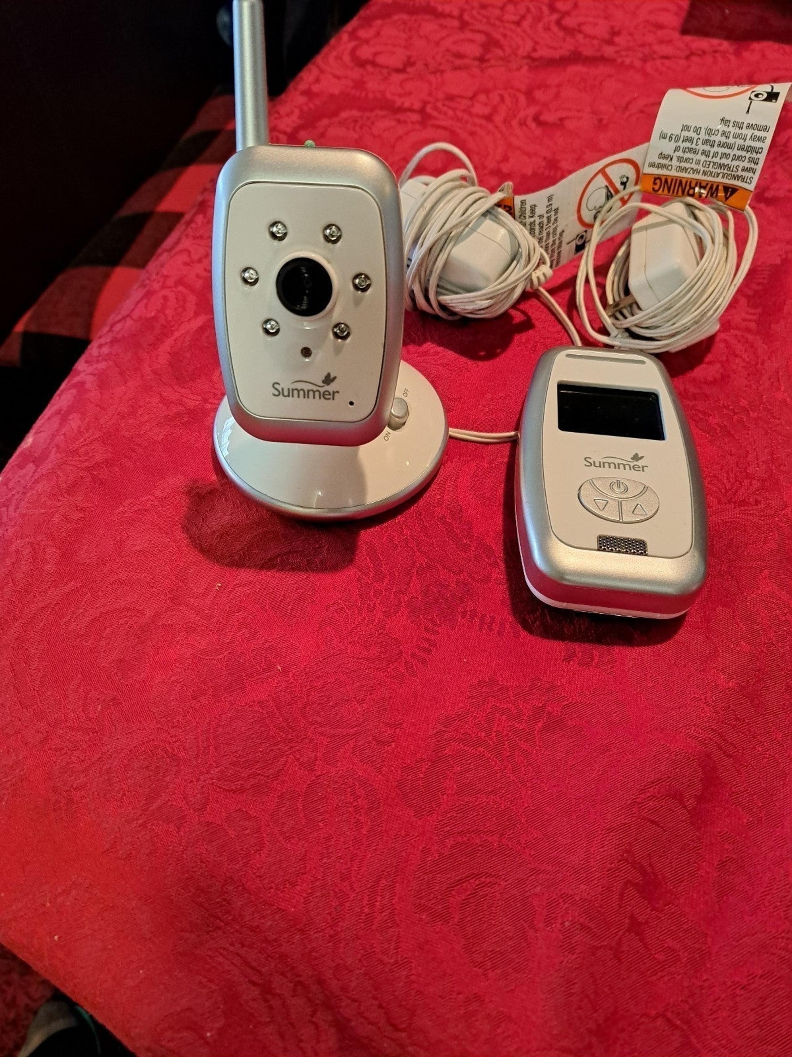 Summer baby monitor with night vision