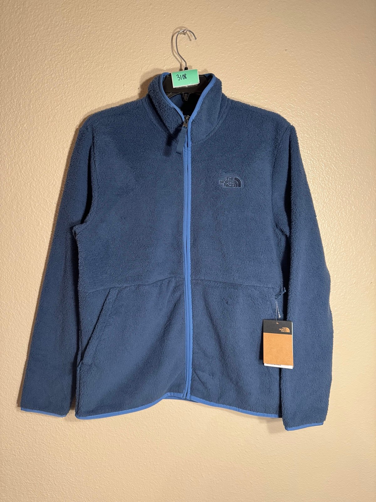 The North Face dunraven full zip fleece Sherpa coat jacket