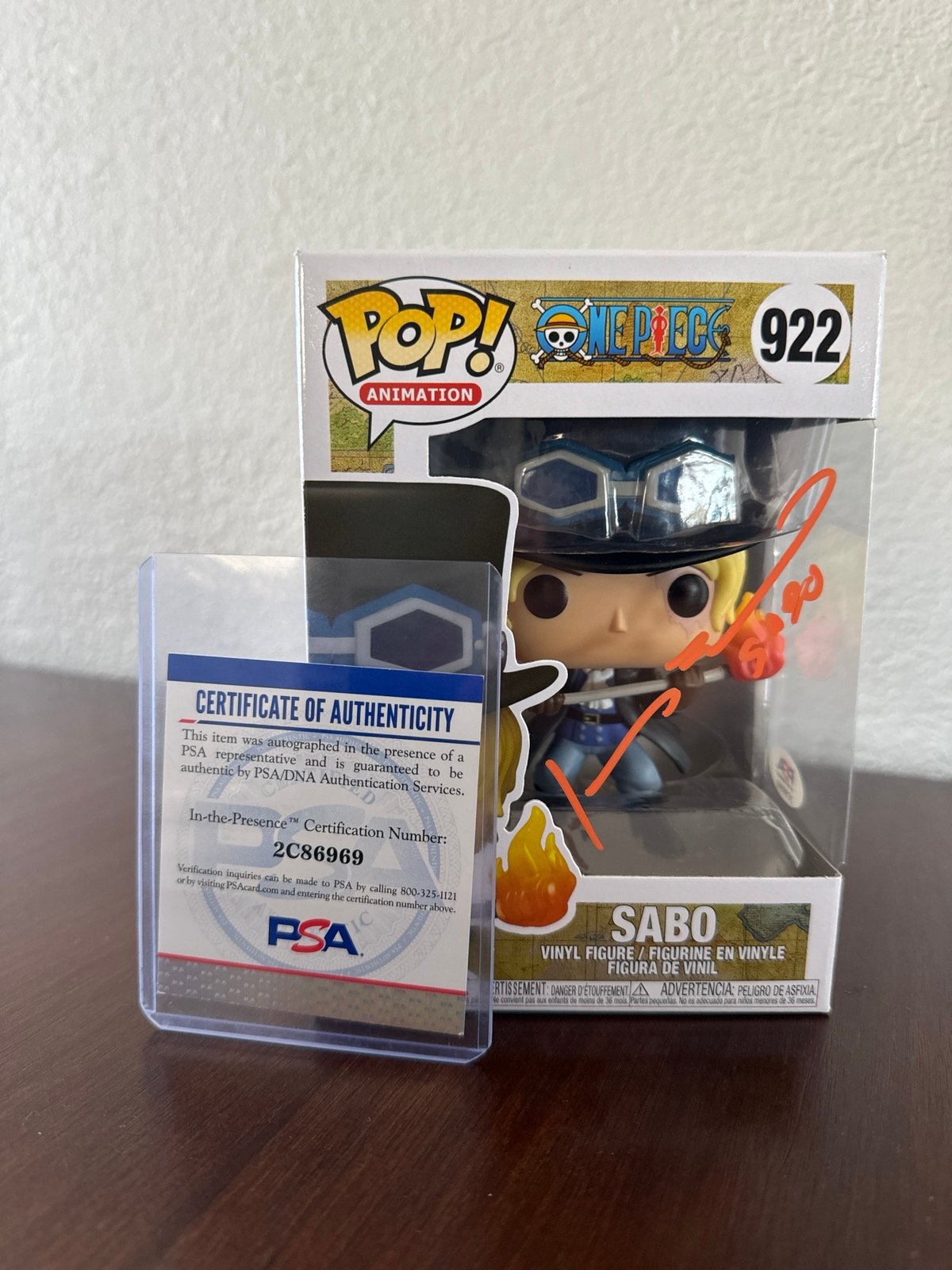 Sabo Signed Funko Pop