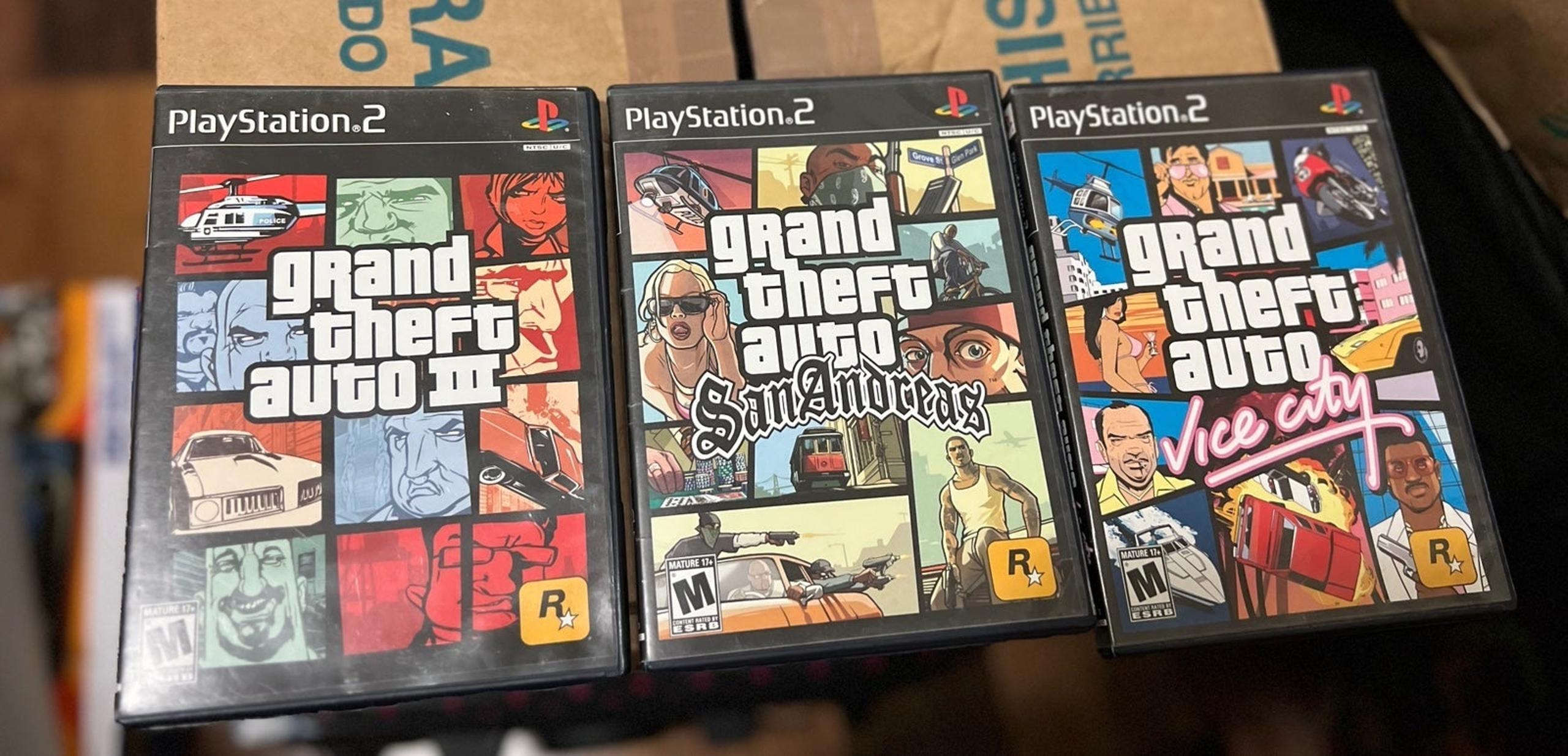 Grand Theft Auto Collector's Edition For Playstation 2