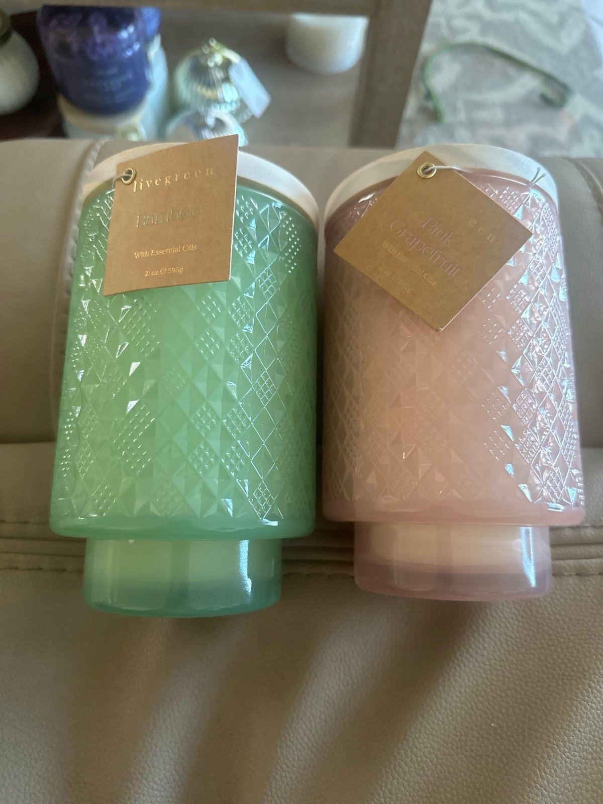 Live Green Candles