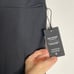 NWT Lanston Sport Black Ruched Leg Mesh Panel Leggings Size Medium