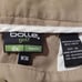 Bolle Golf Tech Shorts Lightweight Flat Front Khaki Size