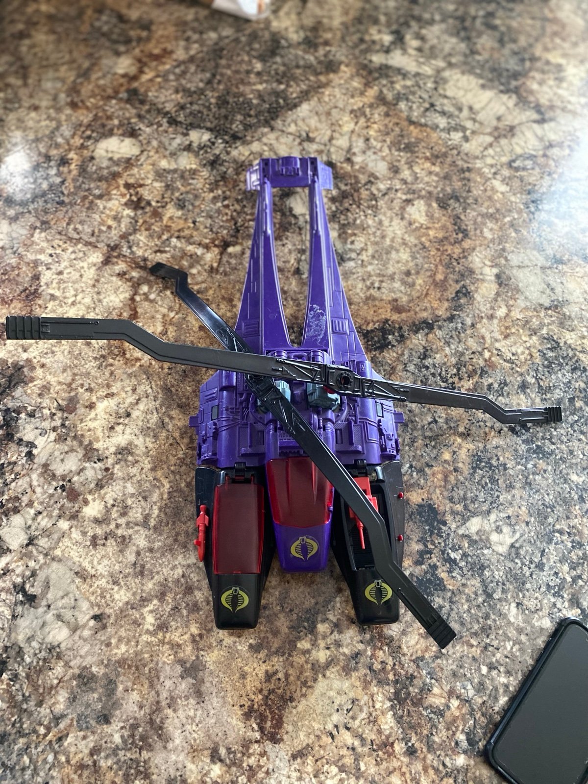 1986 Hasbro GiJoe Cobra Mamba Helicopter