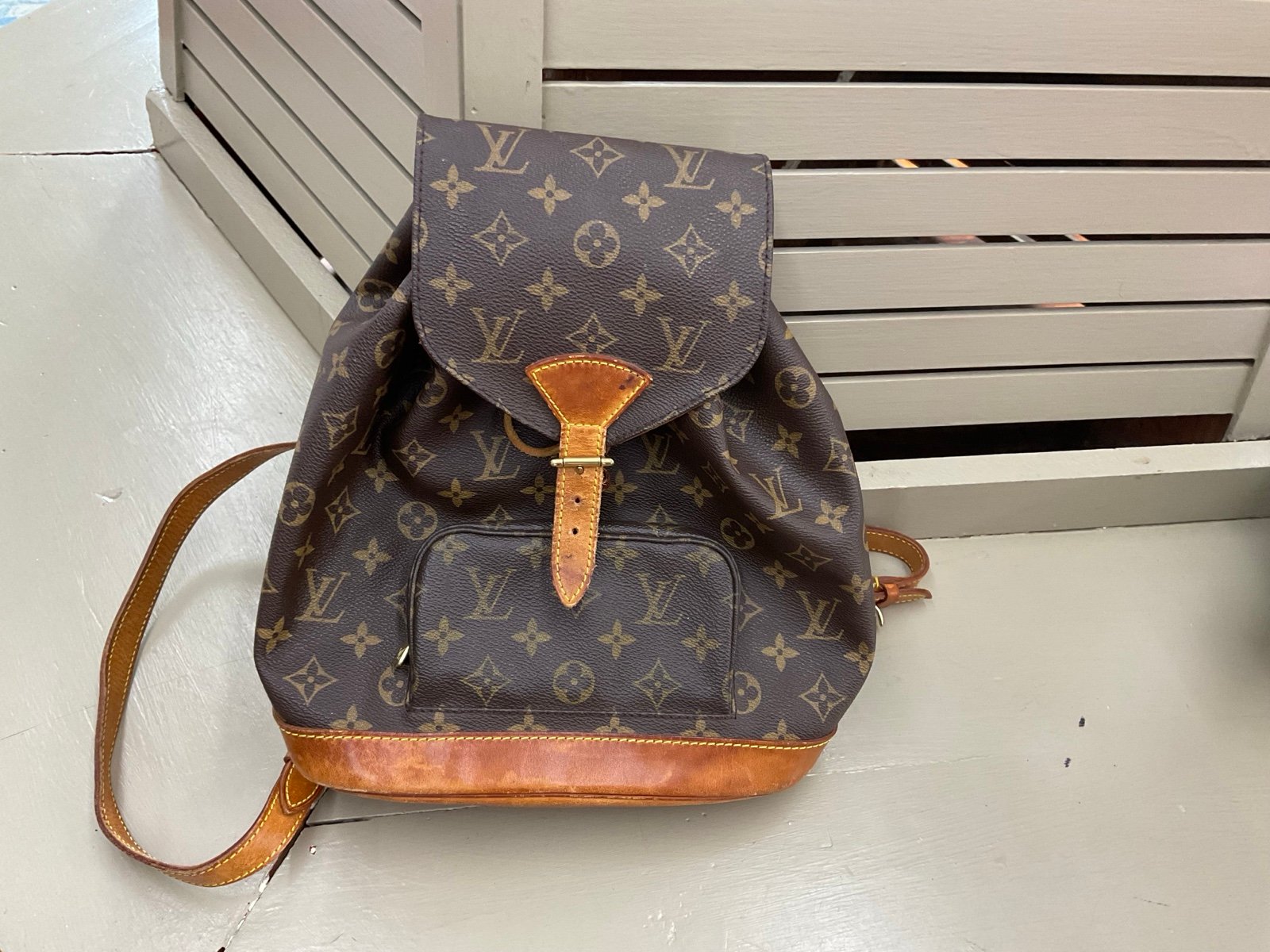Louis Vuitton vintage back pack
