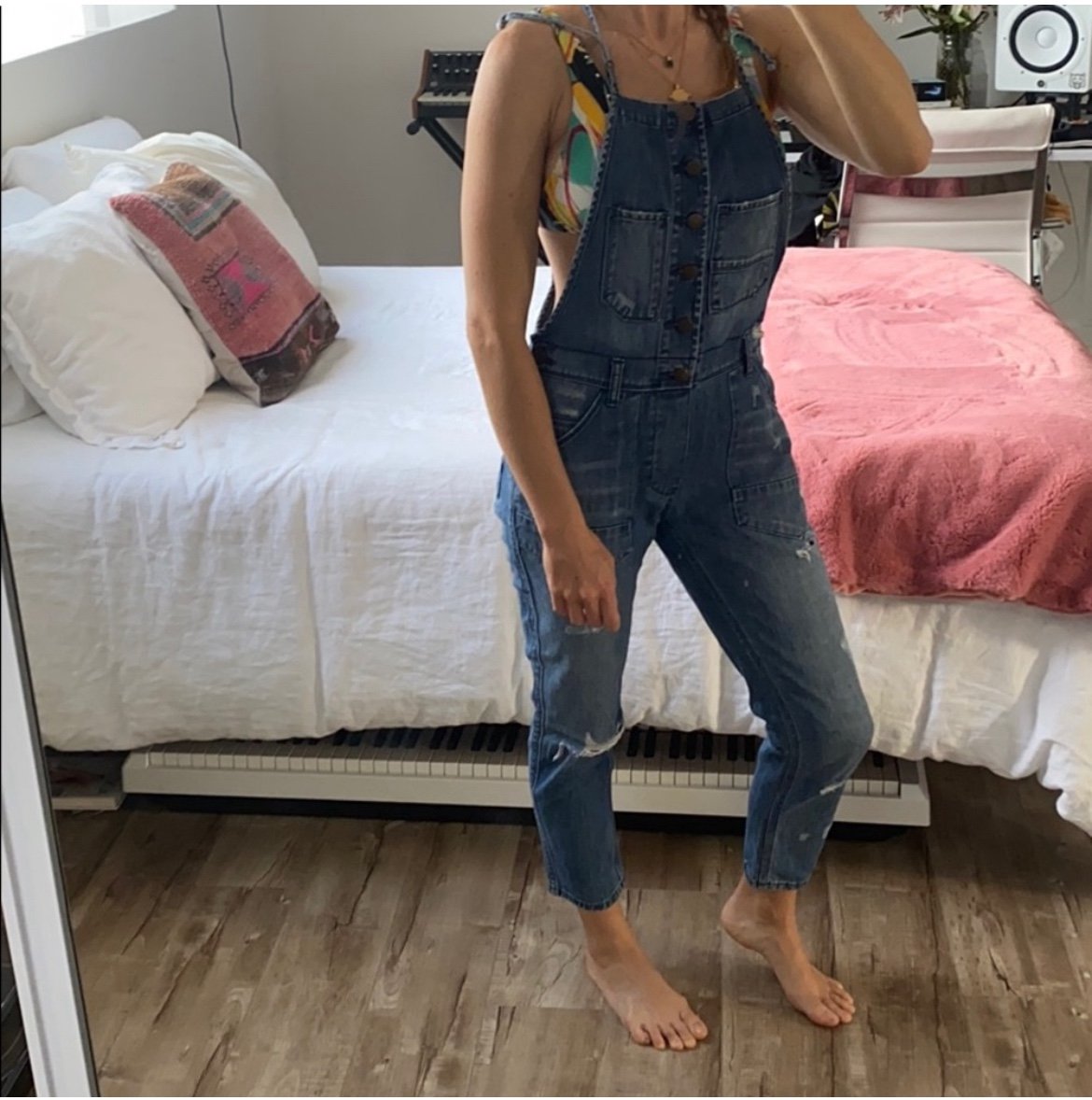 Billabong overalls size small