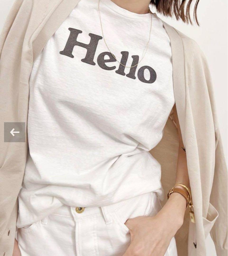 MADISON BLUE/Madison Blue HELLO NOSLEEVE TEE