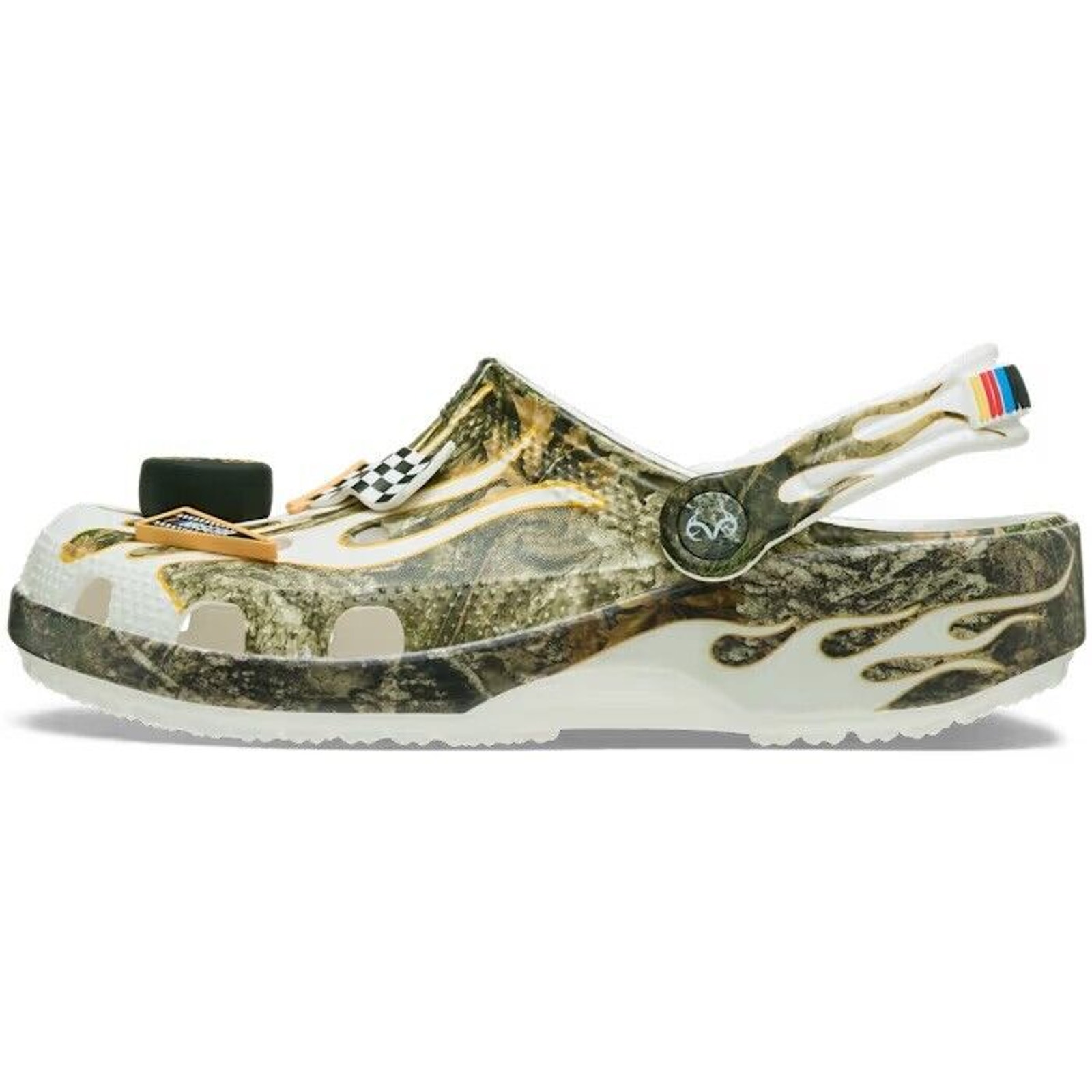 Size 12 • Crocs X NASCAR Realtree Classic Clogs • Camo • Cross-Posted • Firm