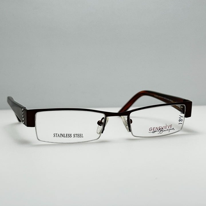 Genevieve Eyeglasses Eye Glasses Frames Shannon 50-17-140 Brown