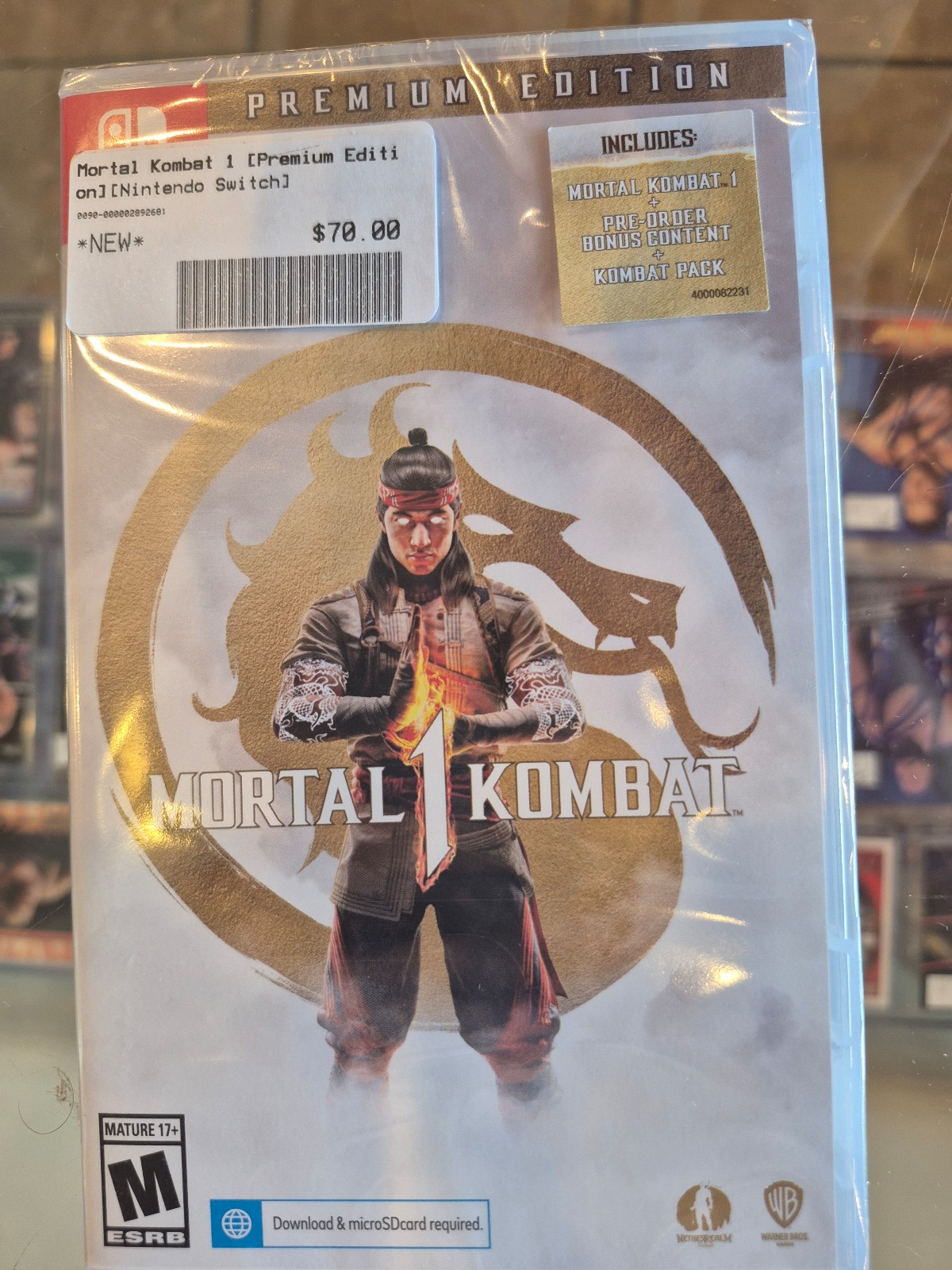 Mortal Kombat 1 Premium Edition for Nintendo Switch