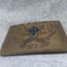 1978 Harry Klitzner Free Mason Solid Bronze Belt Buckle Great Vintage Shape