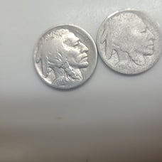 1914 s and 1914 buffolo nickels