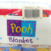 Winnie The Pooh Tigger Blanket Irregular Twin Full 72 x90 Vintage NOS Disney