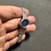 Vintage Hamilton Ladies Mechanical Wind Up Watch Silver Tone Blue Dial 10K R.G.P