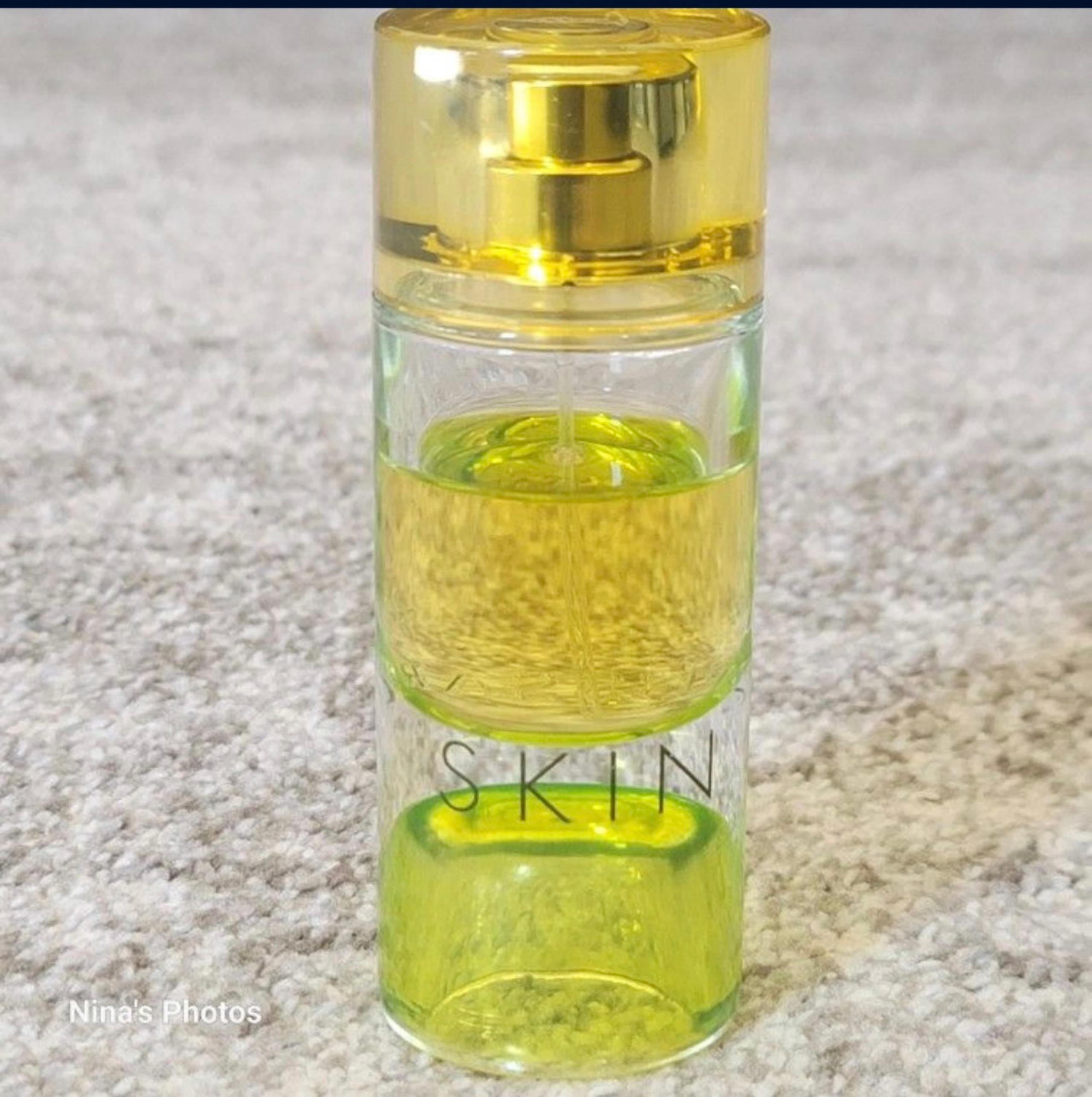 VTG Trussardi SKIN Perfume Eau de Parfum Spray Scannon Paris France 1oz 70% Full