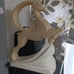 Royal Haeger Pottery Leaping Gazelle Ibex Antelope Art Deco Statue Sculpture 19