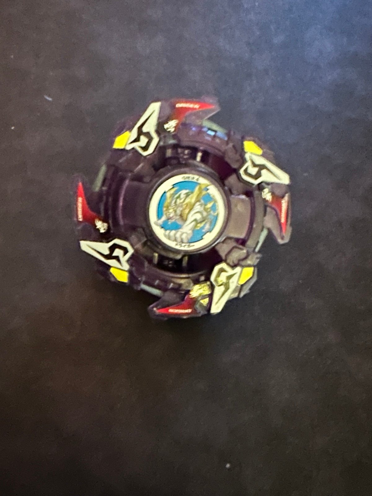 Drigger F Vintage Plastic Beyblade Recolor Purple