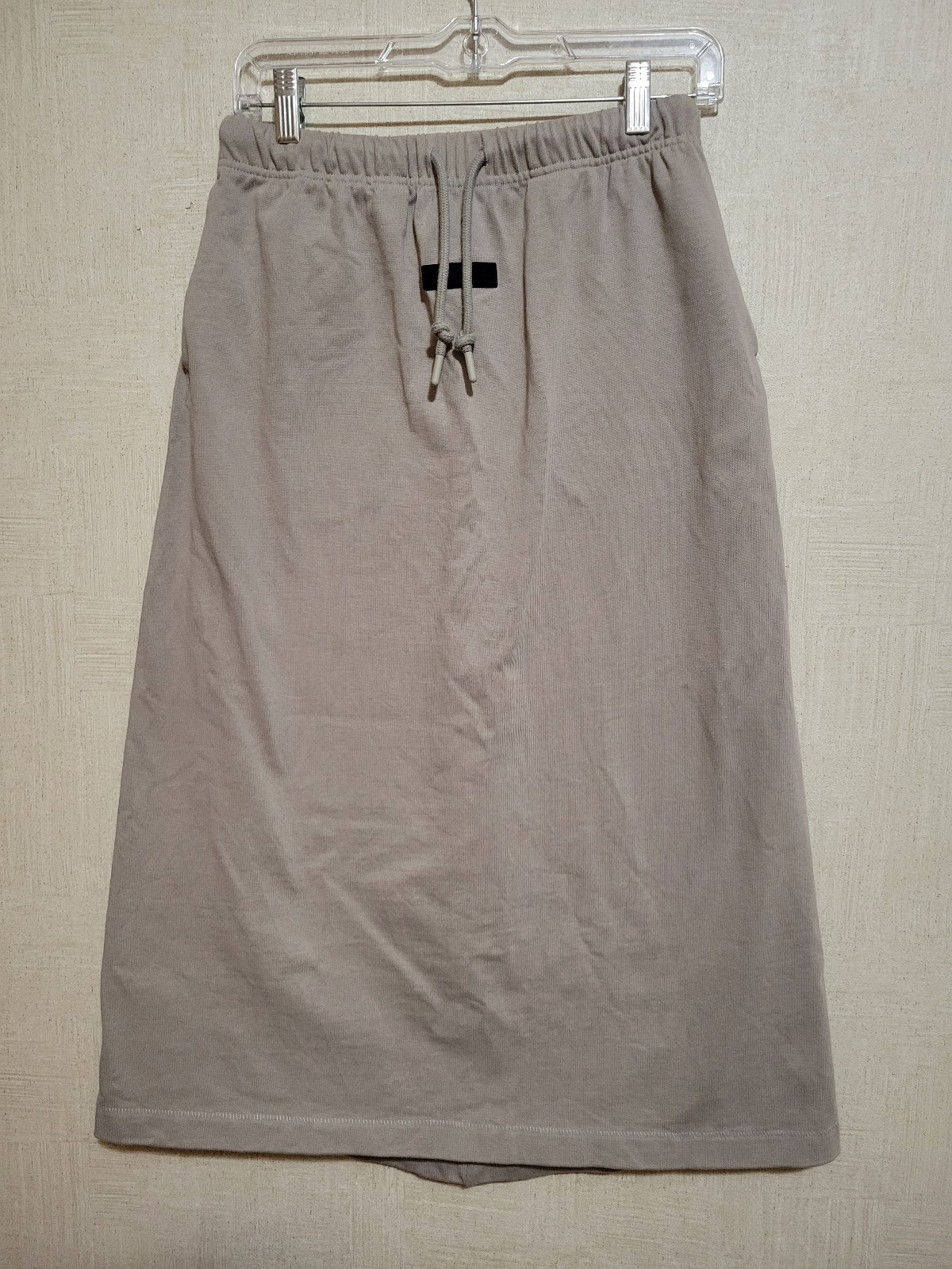 Essentials Long Skirt tan size small