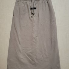 Essentials Long Skirt tan size small