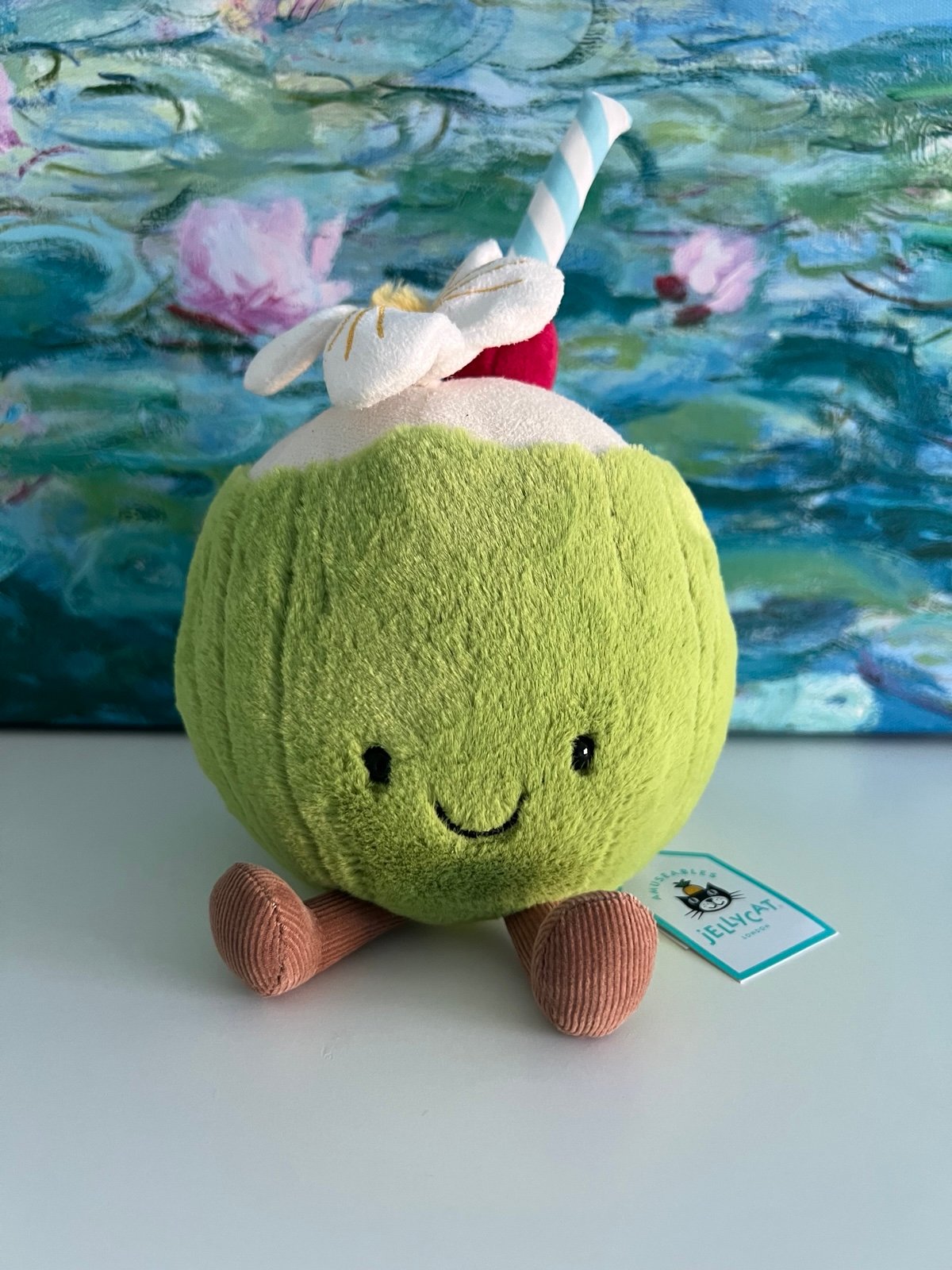 Jellycat Amuseables Aruba Coconut BNWT