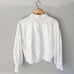 Alice + Olivia Onella Embroidered Button Front Blouse Off White XL NEW
