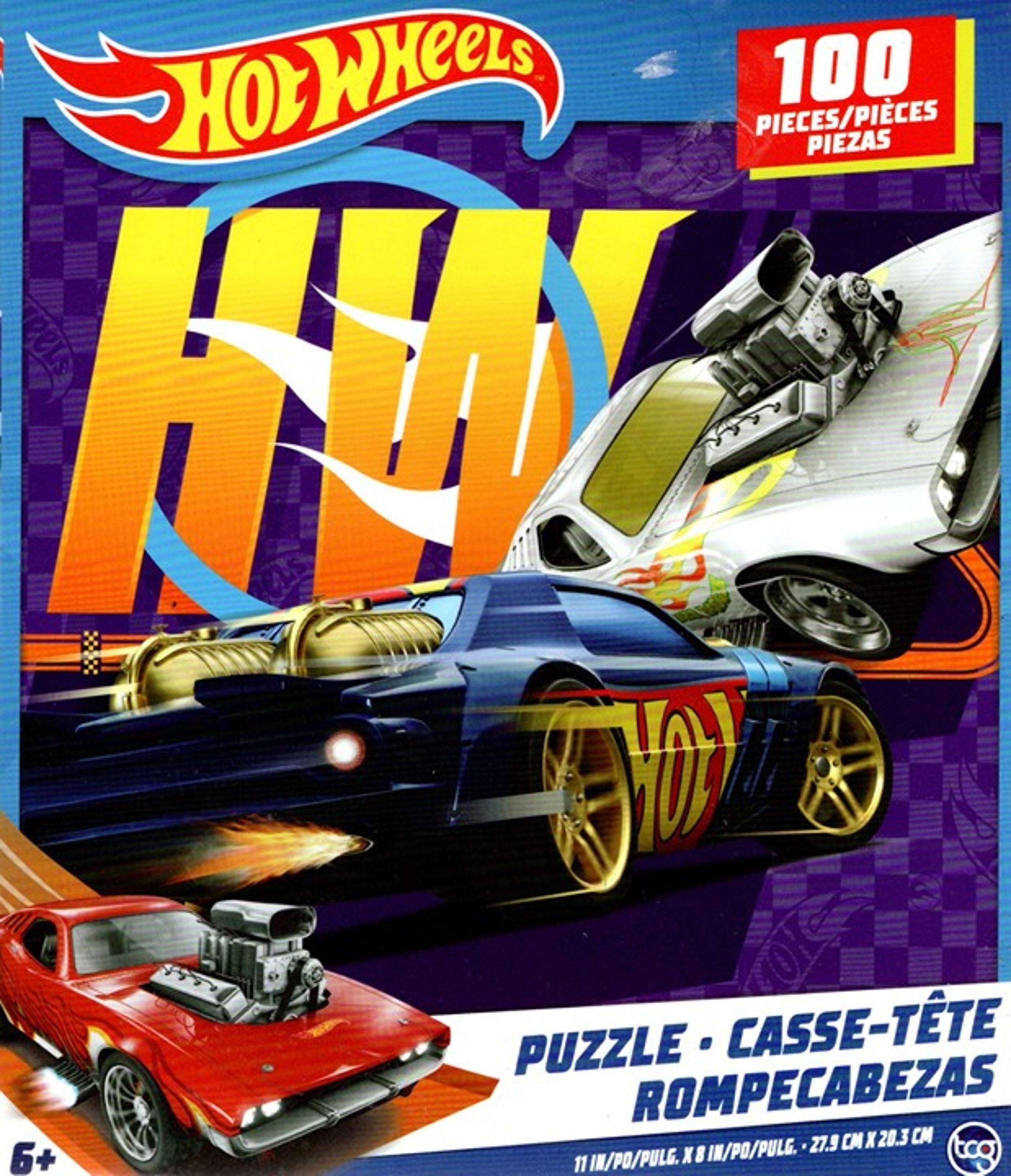 Hot Wheels - 100 Pieces Jigsaw Puzzle v2