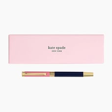 New Kate Spade Pink & Navy Colorblock Ball Point Pen