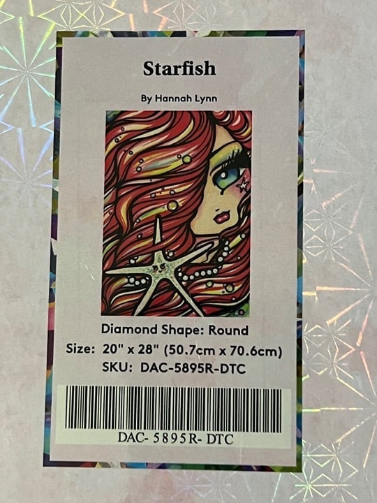 Diamond Art Club DAC Hannah Lynn STARFISH